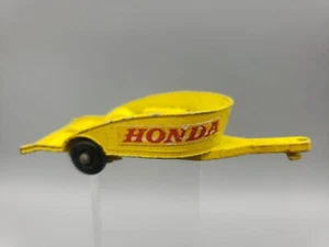 LESNEY MATCHBOX No.38 HONDA MOTORCYCLE TRAILER ONLY *FREE SHIPPING* - Picture 1 of 10