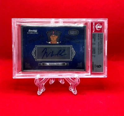 Autógrafos Bowman Sterling Showcase 2012 #WM Will Middlebrooks/25 Foto 1 de 2