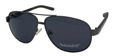 Timberland солнцезащитные очки мужские S Gunmetal / металлический авиатор твердый синий объектив TB7095 8A - Изображение 1 из 4
