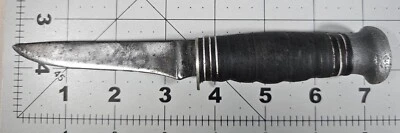 Faca de sobrevivência vintage Remington Dupont Rh-51 escoteiro Segunda Guerra Mundial - Imagem 1 de 4