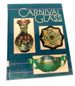Standard Encyclopedia of Carnival Glass 4th edition Edwards 1993 HC ex libris - Picture 1 of 12