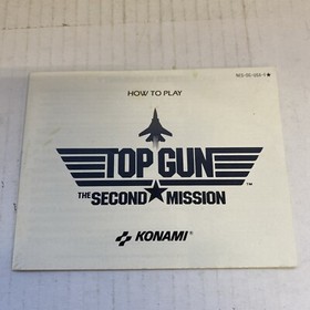 Top Gun Second Mission NES Manual Env&iacute;o Gratis