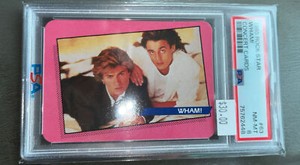 1985 Rock Star Concert Cards WHAM!  #63 PSA 8 NM-MT