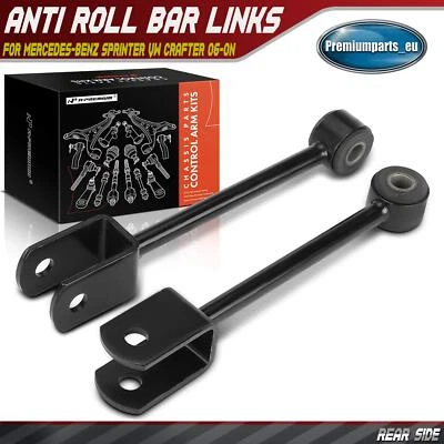 2x Anti Roll Bar Drop Links Rear for Mercedes-Benz Sprinter VW Crafter 2006-on - Image 1 of 4