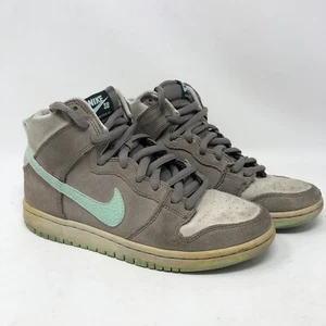 Nike Dunk High Pro SB 'Soft Grey' Teal/Grey Mens Size 6.5 (305050-030) - Picture 1 of 12