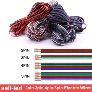 Cavo Filo Led 22AWG 2Pin/3Pin/4Pin/5Pin/6pin per WS2812B WS2811 5050 2835 5730 - Foto 1 di 24