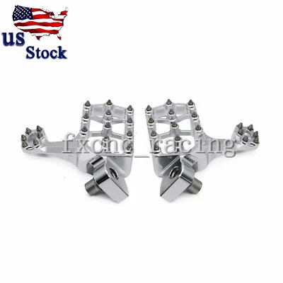 Para Yamaha YZ450F 2003-2017 CNC pivote suciedad estriberas reposapiés WR250F 2001 02-2016 Foto 1 de 4