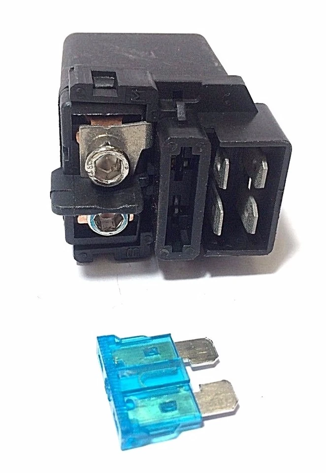 RELÉ SOLENOIDE DE ARRANQUE PARA HONDA REFLEX 250 NSS250A ABS 2001-2008 FUSIBLE Foto 1 de 1