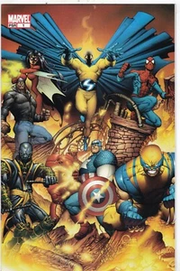 New Avengers 1, Marvel 2005, Quesada Virgin Variant, Ronin, Sentry, Spider-Woman - Picture 1 of 2