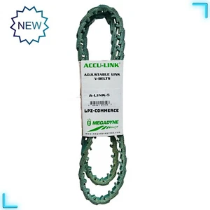 Megadyne (1/2 Zoll B x 5 Fuß L) Accu-Link vibrationsfreier Verbindungsriemen #A-LINK-5 - Bild 1 von 2