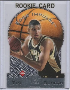 Tim Duncan #1 Draft Pick ROOKIE CARD Die-Cut SPURS BASKETBALL RC San Antonio LE! - Bild 1 von 2