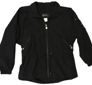 Women’s Kaelin Everyday Jacket Adjustable Toggle Waist Zip Pockets Black Sz XS - Picture 1 of 10