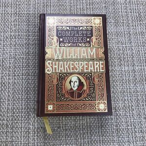 The Complete Works of William Shakespeare Leather Bound - Barnes & Noble Edition