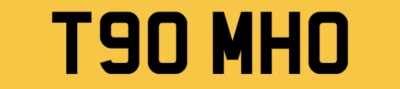 PLACA DE MATRÍCULA TOMMO TOM T90 MHO MATRÍCULA DE COCHE PERSONAL THOMAS TOMMY TOMS Foto 1 de 4