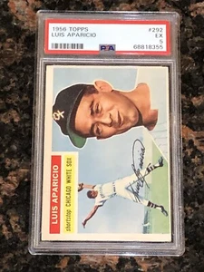 1956 Topps Luis Aparicio #292 Baseballkarte PSA 5 - Bild 1 von 2