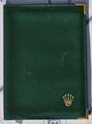 Rolex Porta Documenti 68.08.55 Pelle Verde Originale Nuovo Perfette Condizioni