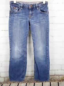 Gap Kids Straight Leg Jeans 1969 Boys Size 10 Plus Medium Wash Cotton Stretch - Picture 1 of 8