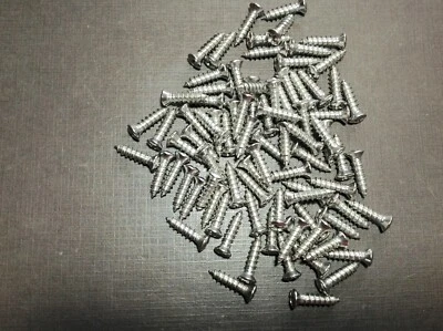 100 шт. для Dodge #8 x 5/8 дюйма с #6 головкой гарнир винты молдинга лобового стекла нержавеющая сталь - Изображение 1 из 4