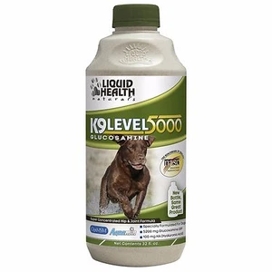 Liquid Health Dogs K9 Level 5000 - Glucosamine - Chondroitin Opti-MSM 32 oz New - Picture 1 of 1