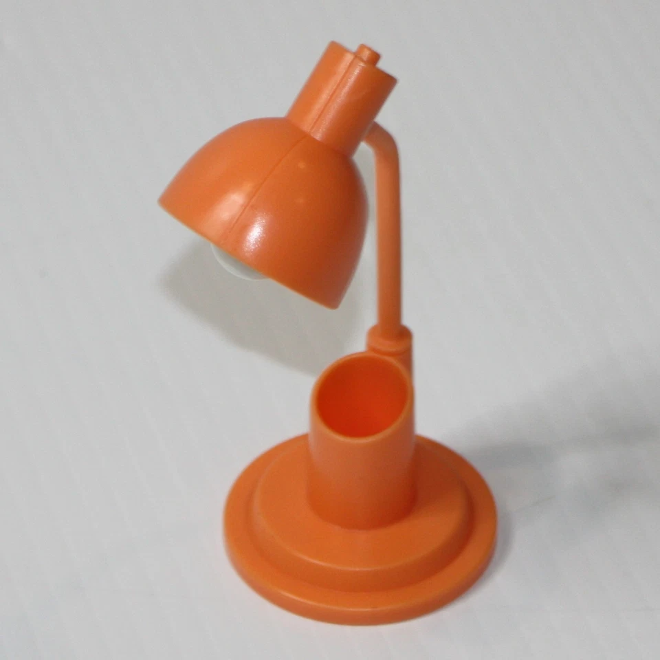 American Girl The Community Center Pretend Orange Desk Lamp with Pencil Holder - Image 1 of 1