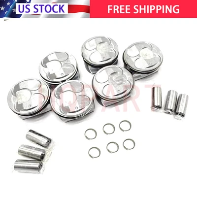 3.6L STD Pistons & Ring Kit Fit Buick Enclave Cadillac Chevrolet Traverse USA Foto 1 de 4