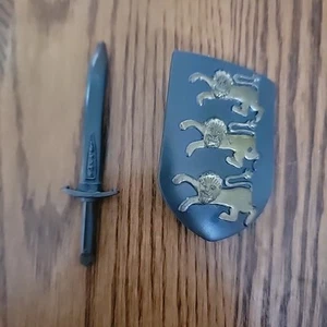 Mighty Morphin Power Rangers Knasty Knight Sword And Shield 1994 - Picture 1 of 2