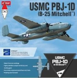 ACADEMY 1/48 USMC PBJ-1D B-25 MITCHELL - Immagine 1 di 4