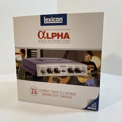 Lexicon Alpha USB Audio Interface - Image 1 of 4