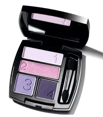 Avon True Color Eyeshadow Quad PURPLE POP ~ NIB ~LOVELY COLORS ~ NEXT DAY SHIP!! - Image 1 of 4