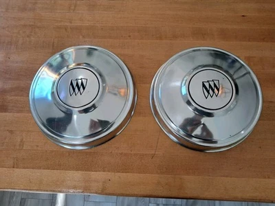 1971-1985 Buick Skylark Regal 10,5 дюйма блюдо для бедных собак колпаки колес пара - Изображение 1 из 4