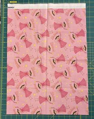 Pink Pinkalicious By Joanne Fabrics 15" Remnant - Image 1 of 2