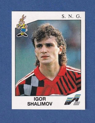 Pegatina Panini UEFA Euro 1992 #180 Igor Shalimov Rusia Foto 1 de 2