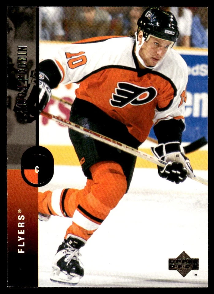 1994-95 Upper Deck #356 Shjon Podein Philadelphia Flyers Hockey Card - Image 1 of 2