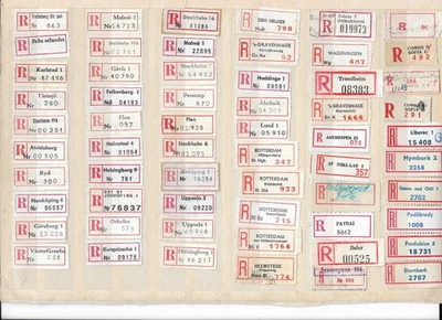 R-Zettel/International  (118 versch.) - Bild 1 von 2