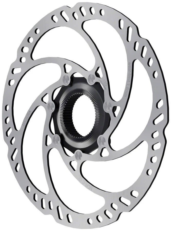 Rotor de freno de disco Magura MDR-C CL 180 mm bloqueo central | Bicicleta eléctrica, trail y uso urbano Foto 1 de 1