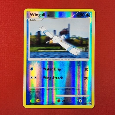 5-08-13 PWE pokemon unplayed 2008 great encounters 95/106 wingull reverse holo - Image 1 of 2