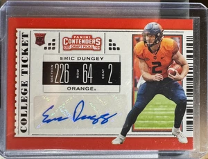 2019 Panini Contenders Draft Picks - College Ticket Eric Dungey #272 (AU, RC) - Picture 1 of 3