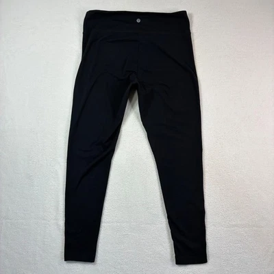 Leggings femininas Lululemon Align cintura alta 12 pretas ioga atletismo academia elástica - Imagem 1 de 4