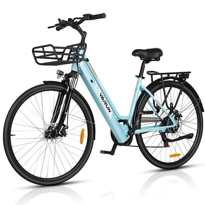 VARUN E-Bike Damen Cityrad Pedelec 28 Zoll City Bike 36V 10Ah Elektrofahrrad