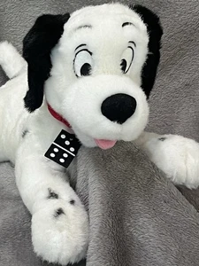 Disney Domino Cachorro Perro 16” Con Collar Domino Etiqueta 101 Dálmatas Usado en Excelente Condición - Imagen 1 de 9