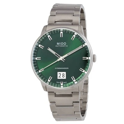 Reloj para hombre Mido Commander Big Date automático esfera verde M0216261109100 Foto 1 de 3