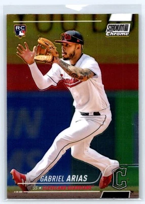 Gabriel Arias Cleveland Guardians 2022 Stadium Club Chrome #339 RC - Image 1 of 2