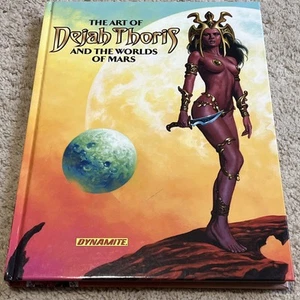 ART OF DEJAH THORIS AND THE WORLDS OF MARS Hardcover Book John Carter Burroughs - Picture 1 of 5