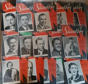 Stand By Magazine 1937 *13 issues* Lot - Picture 1 of 15