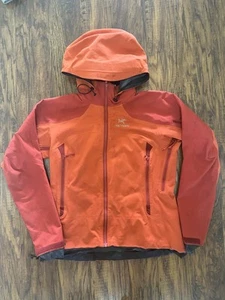 Arc'teryx Gore-tex Windstopper Jacket Womens Small Orange (Very used) - Picture 1 of 13
