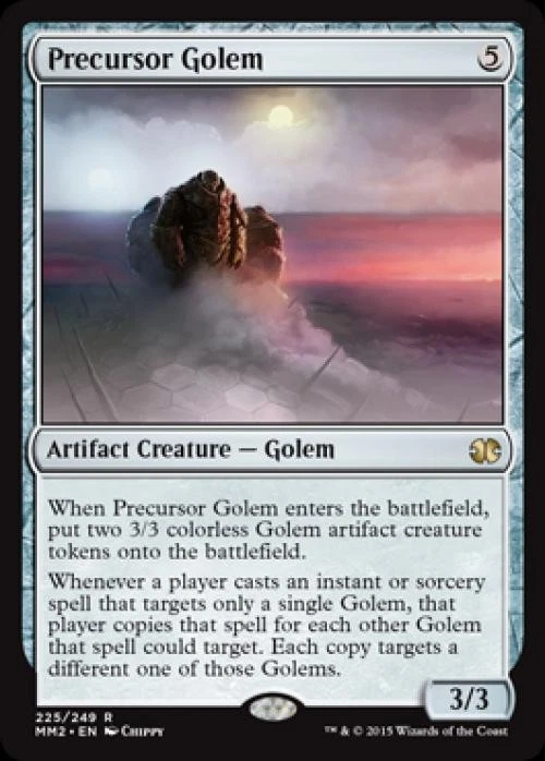 Precursor Golem - Medium Play MTG Modern Masters 2015 - Image 1 of 1