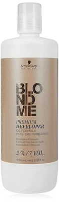 Schwarzkopf Blondme Premium Developer 2%, 7 volúmenes Hair Color Developer, 33,8 OZ Foto 1 de 2