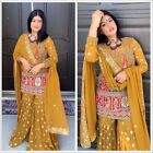Sharara Plazo Duppta Gown Salwar Kmaeez Dress Anarkali Wedding Suit Ethnic Top