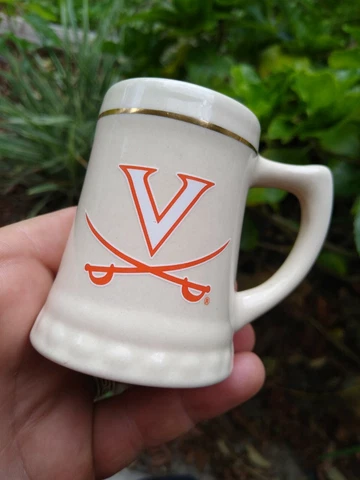 Virginia Cavaliers College Football Shot Glass NCAA  Toothpick Holder Cover