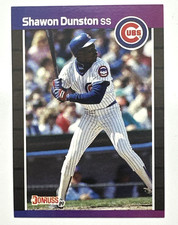 1989 Donruss # 137  Shawon Dunston Chicago Cubs